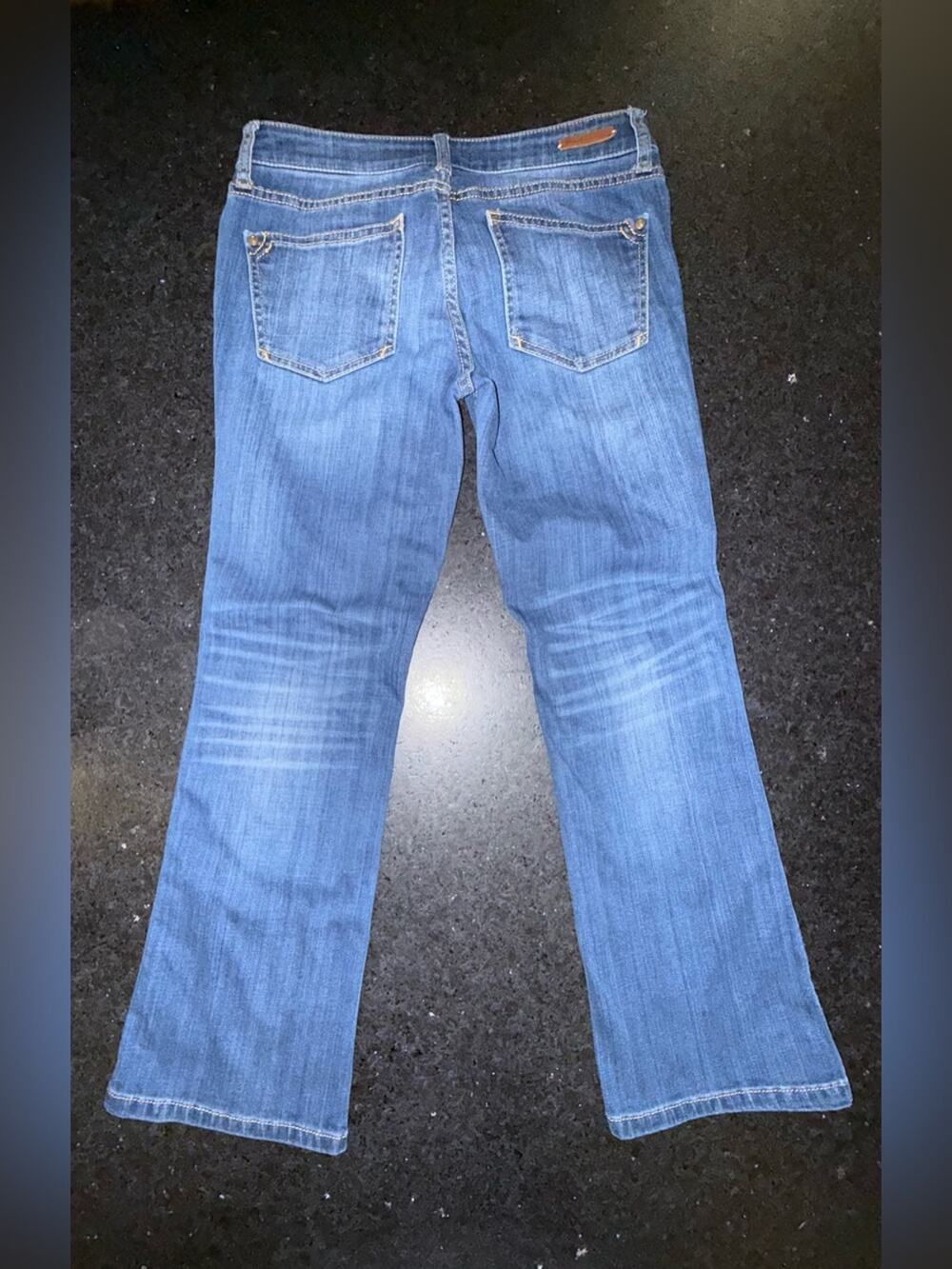 UEC ANTHROPOLOGIE Pilcro and the Letterpress STET Cropped DENIM BLUE Jeans SZ 26